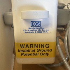 EOS LINAM Three Phase Current Reset Fault Indicator 3CRV1000X1! $0 Ship To USA!