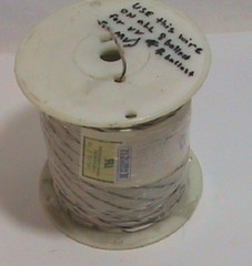 1000 foot spool AWG 18-118 Interstate Wire Solid Single Strand WPB-1801-90