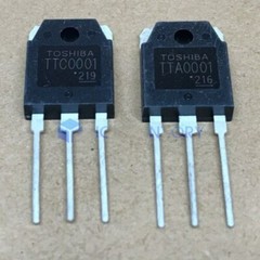 5PCS TTA0001/TTC0001 Toshiba Special Field Effect Tube TO-3P