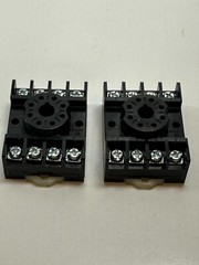 Allen Bradley 700-HN125 Relay Socket Bases (lot of 2) 1-A,300VAC 8-pin