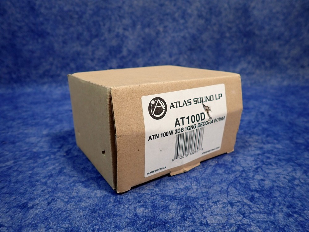 Atlas Sound AT100D / 100W 3DB 1GNG Attenuator Volume Control (G94)