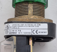 ALLEN-BRADLEY 800T-QH10G 120V AC/DC Light – Green