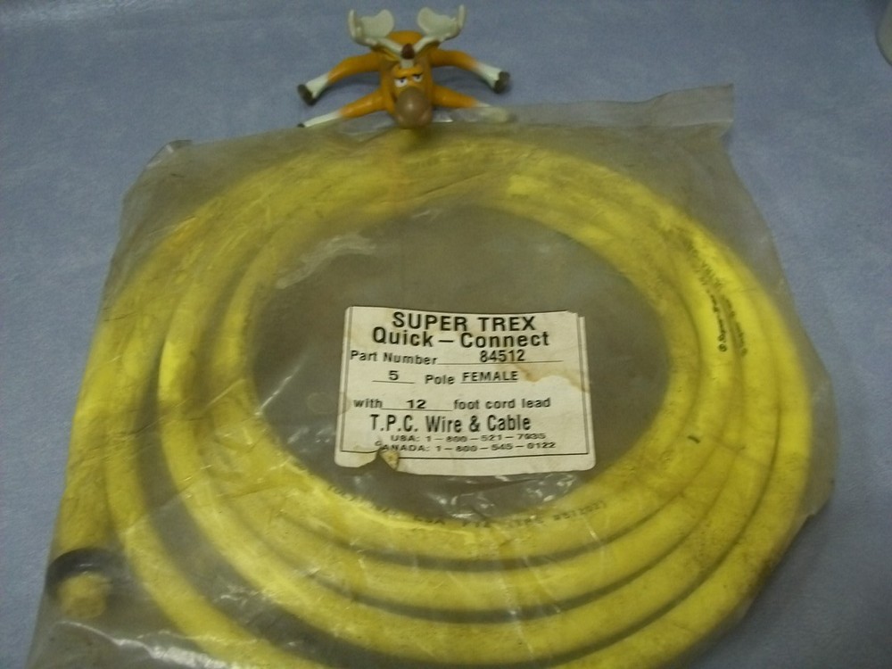TPC 84512 Quick Connect Cable 5 pin Female 12 ft