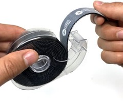 NEW Wrap-It Storage 400-6BLTD Self-Gripping Perforated Hook/Loop 6.5ft Tape Roll