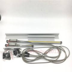 2Axis Digital Readout DRO Display 5µm Linear Glass Scale Mill Lathe Measure Kit