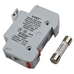 Superior For Solar System for PROTECTION 1000V DC Fuse 10x38mm gPV with LED