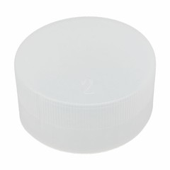 50 mm interior length PE plastic end cap screws thread protection pipe cover-