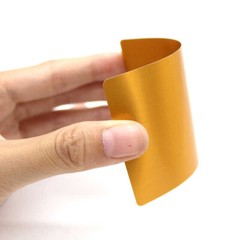 Aluminum Alloy Sheets Metal Card Craft Blanks DIY Spacer Partition Plates