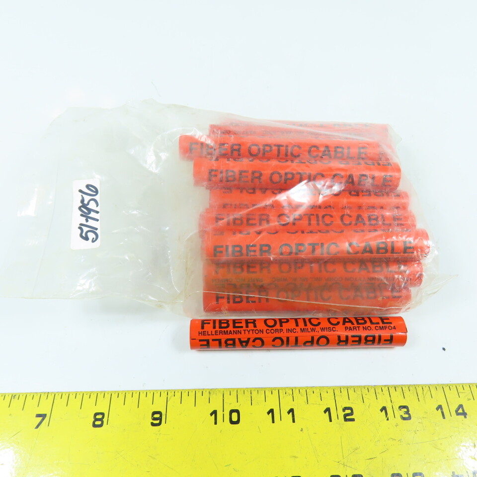HellermannTyton CMFO4 Fiber Optic Cable Marker 4″ Long x 4″ Lot Of 24