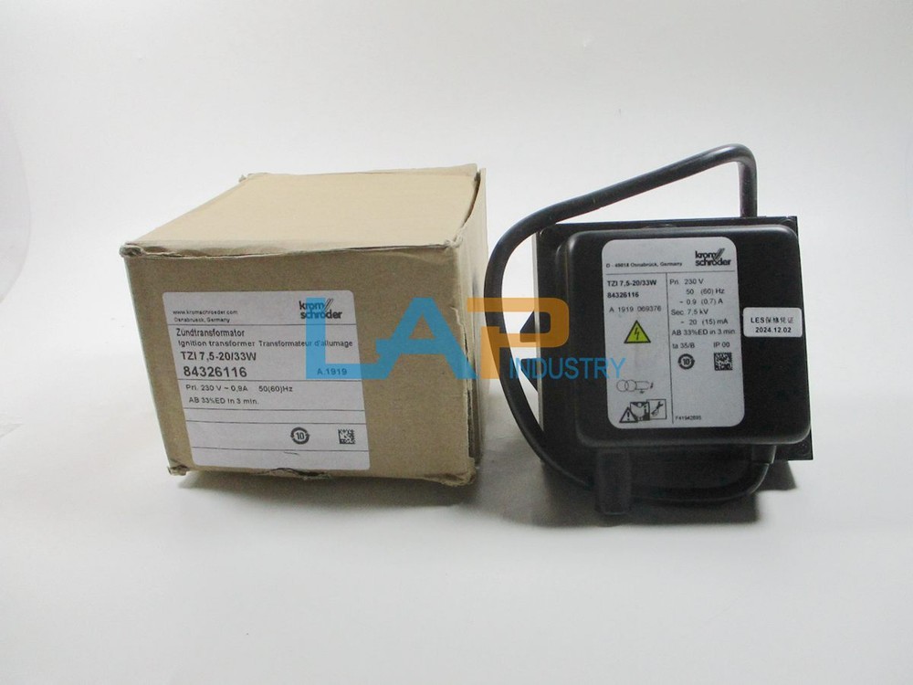 1Pcs New burner auto ignition high voltage transformer TZI7.5-20/33W 230V 0.9A