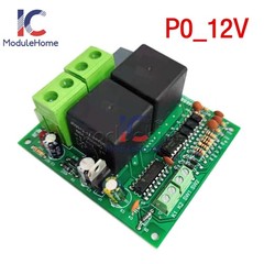 DC12V 24V Relay Control Board DC Motor Forward and Reverse Controller 80A New