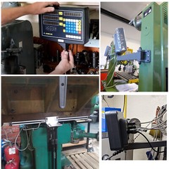 Precision 1μm Linear Scale DRO 2/3 Axis Digital Readout Glass Encoder Lathe Mill