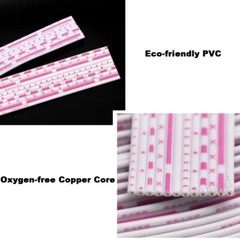6-12Pin Flexible Flat Ribbon Cable 24/26AWG UL2468 Tinned Copper Connector Wires
