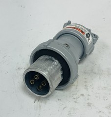 EMERSON APPLETON NO. ACP3044BC METALLIC CLAMPING RING PLUG POWERTITE SERIES