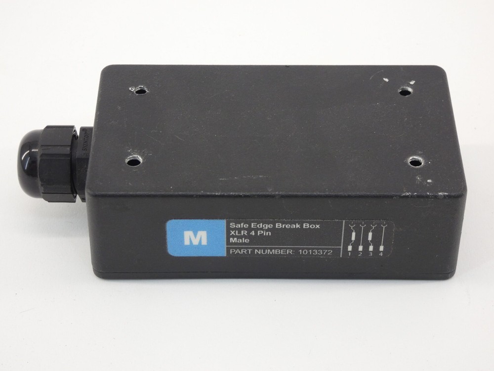 1013372 XLR Safe Edge Break Box 4-Pin Male