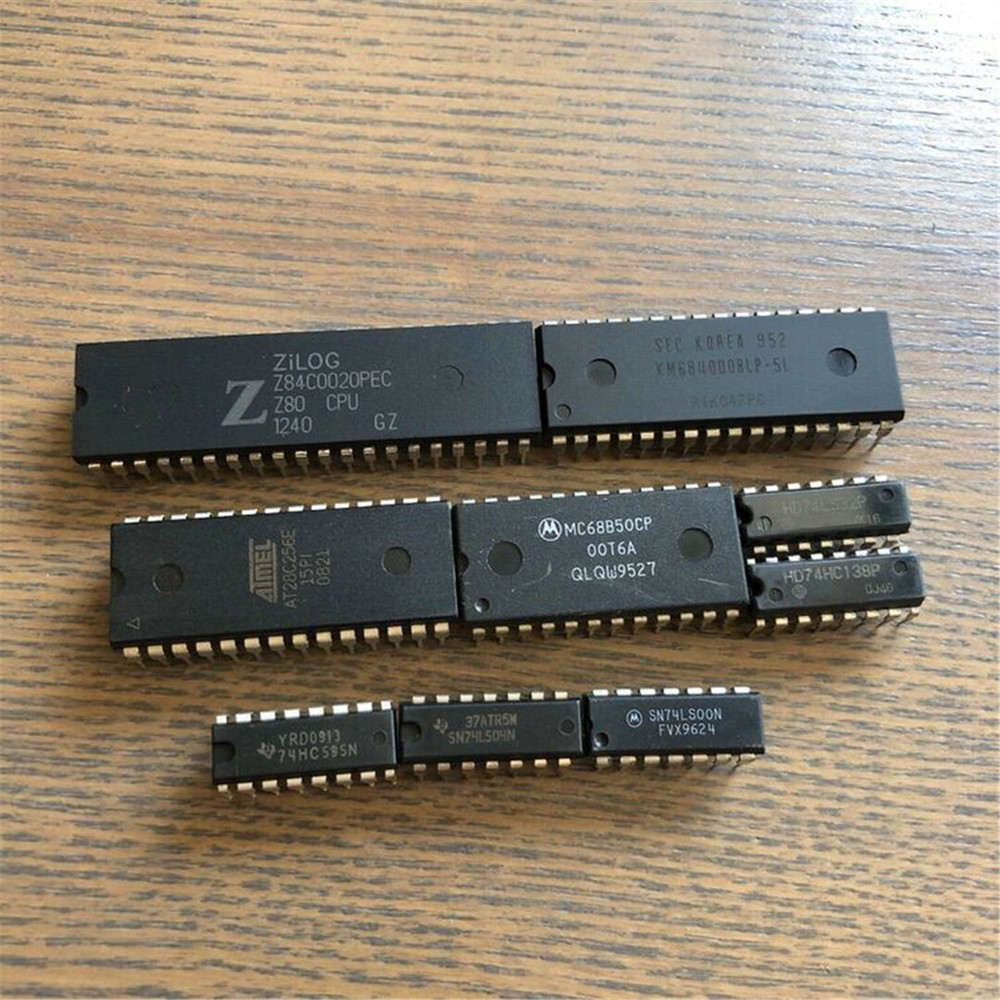 Zilog Z80 CPU IC Kit Plus SRAM EEPROM Decoder
