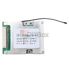 13S 48V 30A 18650 Li-ion Battery Protection Board BMS with Balance for E-Bike