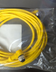 Turck WK 4T-4-PSW 3M, 4meter M8 picofast male 90° to M12 eurofast female 90°