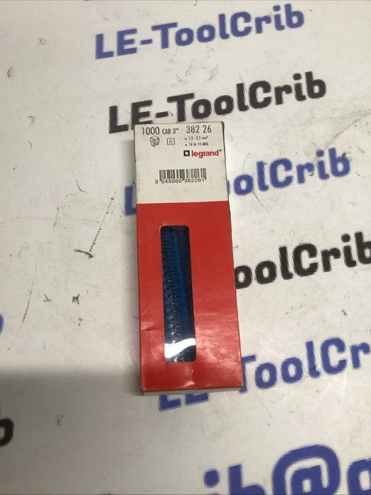 Legrand 382 26 Kabelmarker Kennzeichnungsziffer CAB 3 J-627