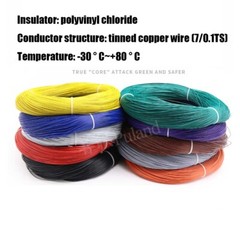 UL1571 Flexible Stranded Wire Cable 26/28/30/32AWG PVC Insulated Electronic Wire