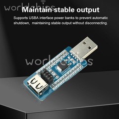 5pc USB A Power Bank Virtual Load Anti-Shutdown Module Switchable Output Current
