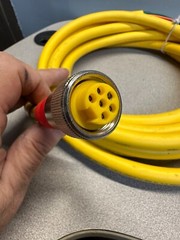 TURCK RKM 66-5M/S1055 CORD SET 6 WIRE/PIN, U-87954 BRAND NEW FREE SHIPPING.
