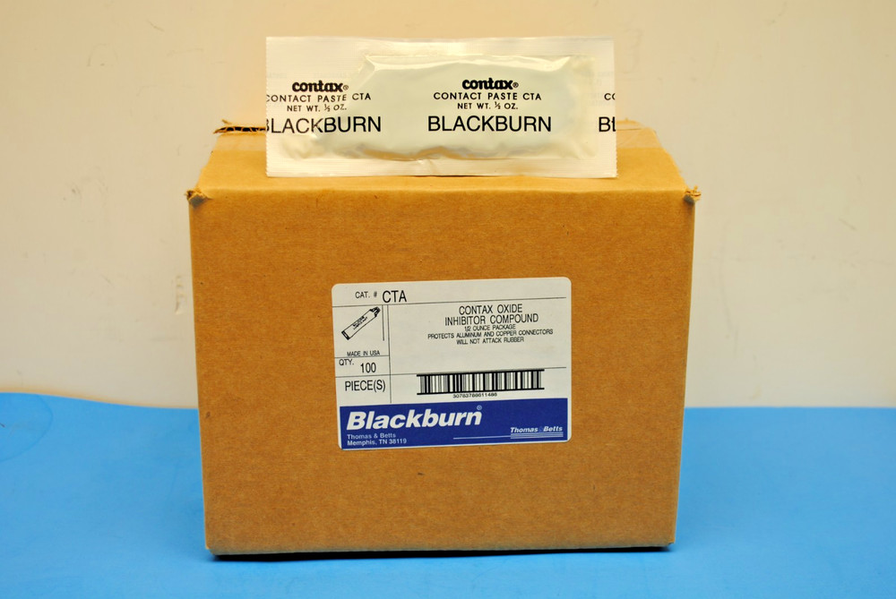 Box of 100 Blackburn 0.5 oz CTA Contax Oxide Inhibitor Compound Paste New