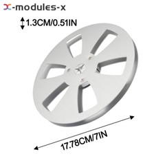 7 Inch Empty Reel 6 Hole Open Reel Sound Tape Reel Opening Machine Part New
