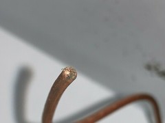 UNBRANDED WIRE, E23919, 12 AWG, SOLID COPPER, BLACK, THHN/THWN-2, 600V, 450′