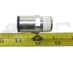 LOT OF 3 NEW LEGRIS 1/2 PUSH TO CONNECT MALE FITTING NICKEL PLATED BRASS