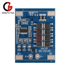 3S 12V 18650 Li-ion Battery Protection Board with Balance & Temperature Control