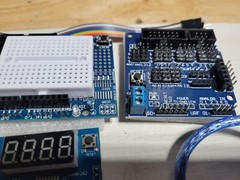 New For Arduino 4 Plug in Shields Brand New with u16 R3 Board USB Cables