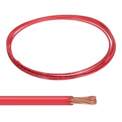 10 Feet 12 AWG Gauge THHN Stranded Red Copper Building Wire 600V