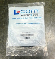 L-Com TRD815SRA3BLK-5 Right Angle Ethernet Cable