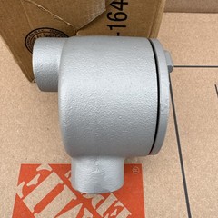 Emerson Appleton GRLB100 1″ GR Conduit Outlet Box Explosion Proof Mall Iron