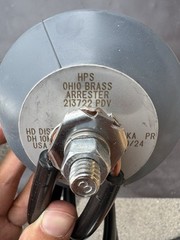 Hubbell Ohio Brass PDV100 Optima HD Arrester 2137226402 27kV 22kV MCOV New!