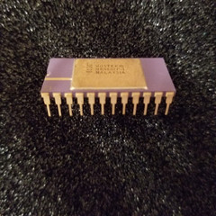 Mostek MK4802P-1 8 x 2k SRAM 24 Pin Gold Ceramic, unused in factory tubes ( 1pc)
