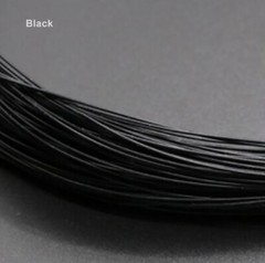Black Flexible PTFE FEP Wire Silver Plated Copper Cable HiFi Audio Speaker DIY