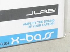 NEW SEALED JLAB XBASS-BLK-BOX JLAB AUDIO B-FLEX USB POWER LAPTOP X-BASS SPEAKER