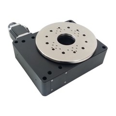 PT-GD204 High-precision Electric Rotary Table 360 Degree Rotation Worm Gear