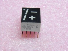TIL330A – 7 SEGMENT DISPLAY – Texas Instruments