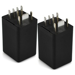 2-Pack 4E0907282A 0281003029 Heater Plug,Car Glow Plug Relay,11-pin Connector…
