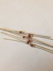5x Glass Passivated Ceramic Capacitor .1uF 50v Axial 100nF