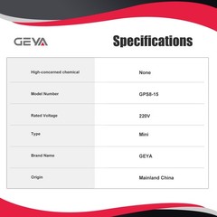GEYA Three Phase Selector Switch Over Current Over&Under voltage Protector 220V
