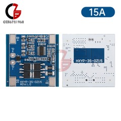 3S 12V 18650 Li-ion Battery Protection Board with Balance & Temperature Control