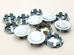 Box of 100 Steel City BL-111 1/2″ Steel-Zinc Plated Snap In Knockout Seals UH-OH