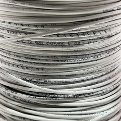 ~1000ft Hovar Made In USA 22AWG 2C E175106Cl3P FPLP CMP FT6 (10lb 12.7oz)