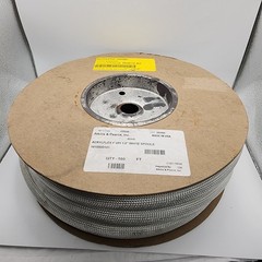 100′ Suflex Acryflex VPI 1/2″ White VPI Class F Electrical Insulation Sleeving