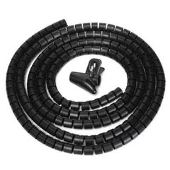 Flexible Spirall Cable Cord Power Wire Storage Management Organizer Wrap Clip