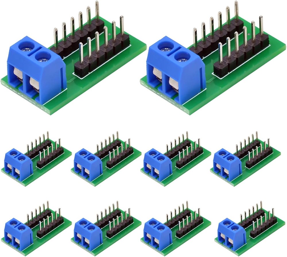 2×6 Position Terminal Block Distribution Module Size: 10PCS